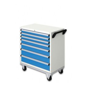 MOBILE TOOL CABINET (860x490x810 + 170 mm) 7 DRAWERS