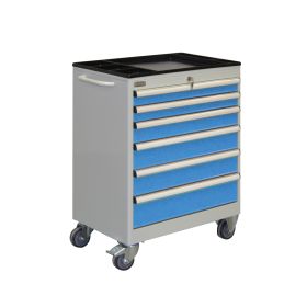 MOBILE TOOL CABINET (700x450x930 mm) 6 DRAWERS