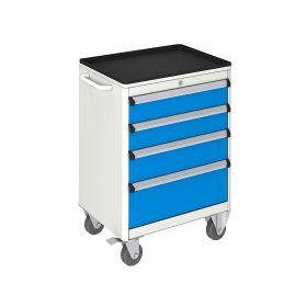 MOBILE TOOL CABINET (600x450x840 mm) 4 DRAWERS